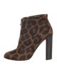 Tom Ford Ponyhair Animal Print Boots
