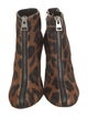 Tom Ford Ponyhair Animal Print Boots