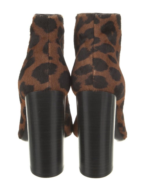 Tom Ford Ponyhair Animal Print Boots