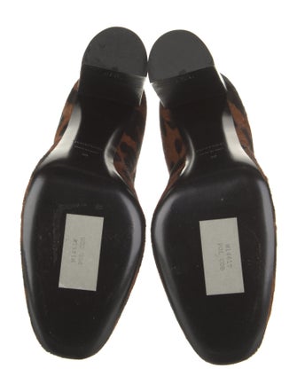 Tom Ford Ponyhair Animal Print Boots