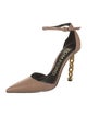 Tom Ford Leather D'Orsay Pumps