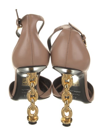 Tom Ford Leather D'Orsay Pumps