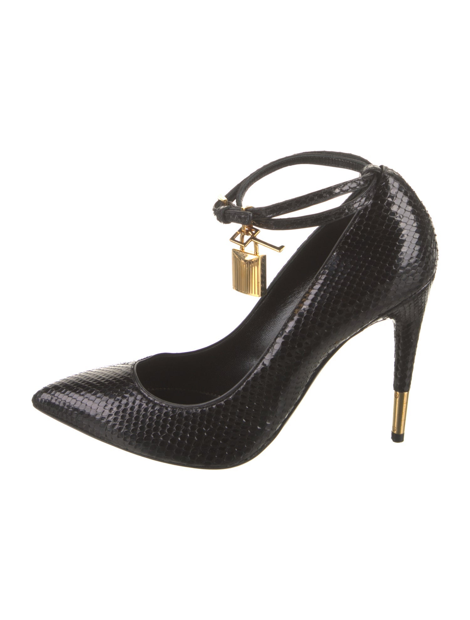 Tom Ford Snakeskin Animal Print Pumps