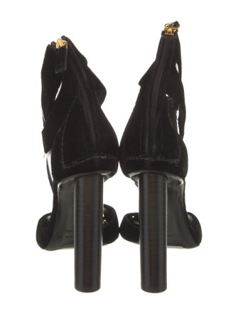 Tom Ford Velvet Sandals