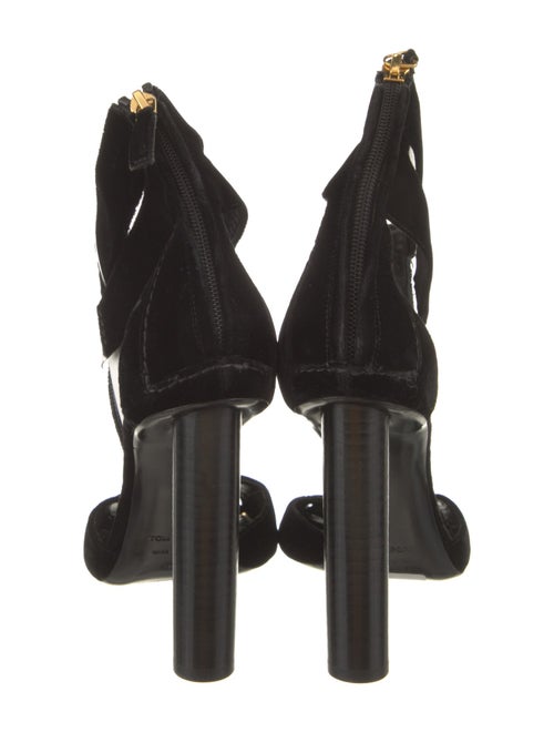 Tom Ford Velvet Sandals