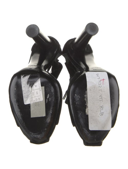Tom Ford Velvet Sandals