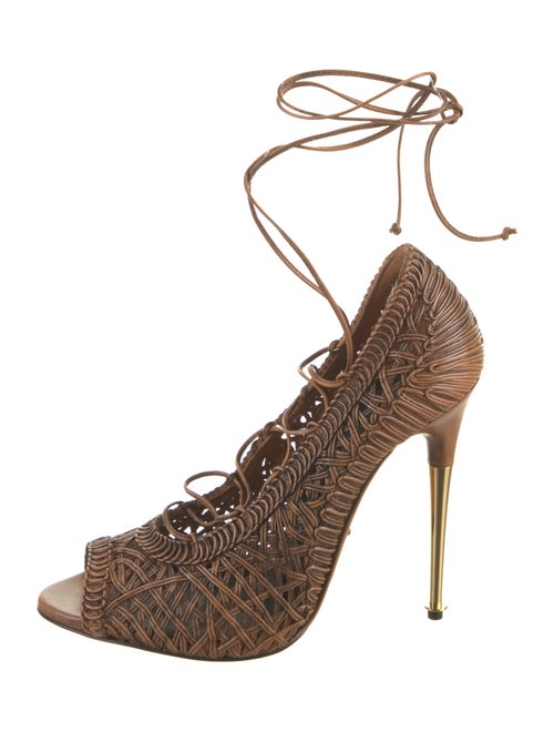 Tom Ford Leather Gladiator Sandals