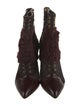 Tom Ford Ponyhair Lace-Up Boots