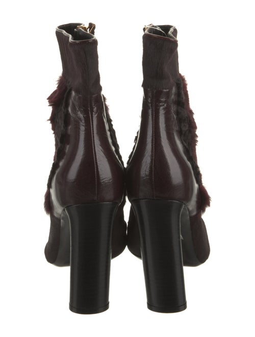 Tom Ford Ponyhair Lace-Up Boots
