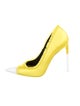 Tom Ford Satin Raw-Edge Trim Pumps