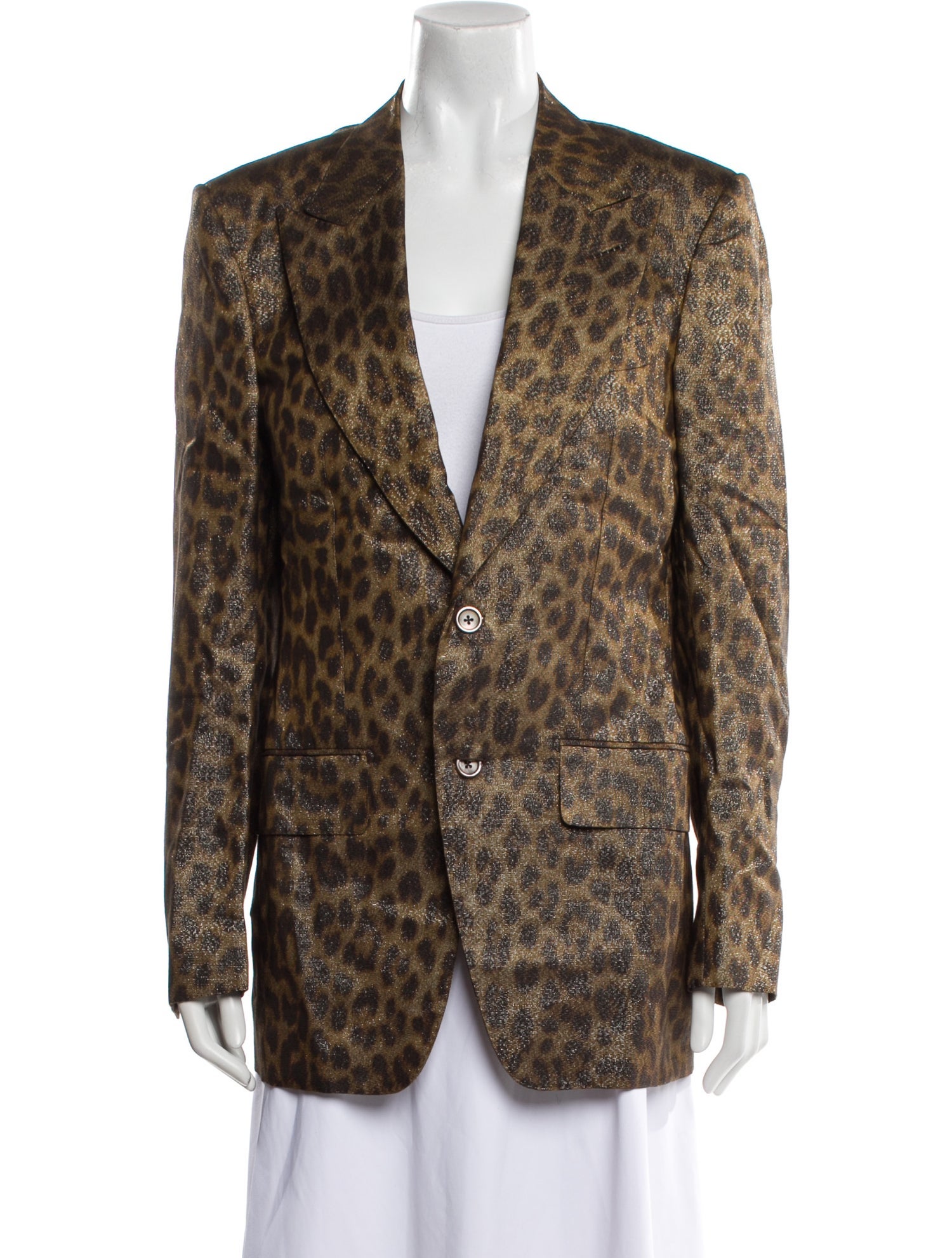 Tom Ford Animal Print Blazer
