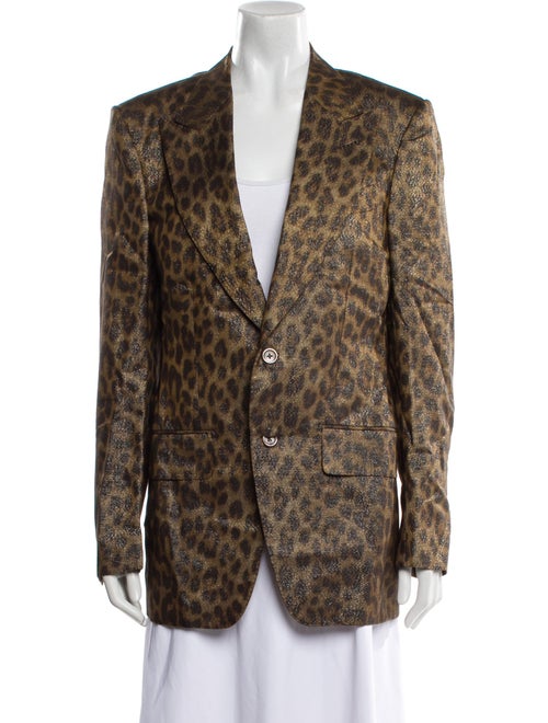Tom Ford Animal Print Blazer