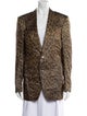 Tom Ford Animal Print Blazer