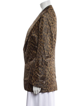 Tom Ford Animal Print Blazer