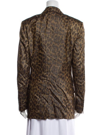 Tom Ford Animal Print Blazer