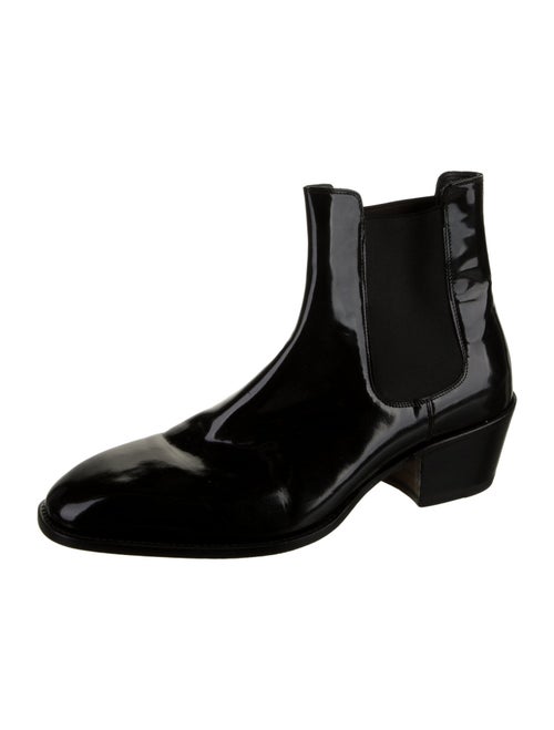 Tom Ford Patent Leather Chelsea Boots