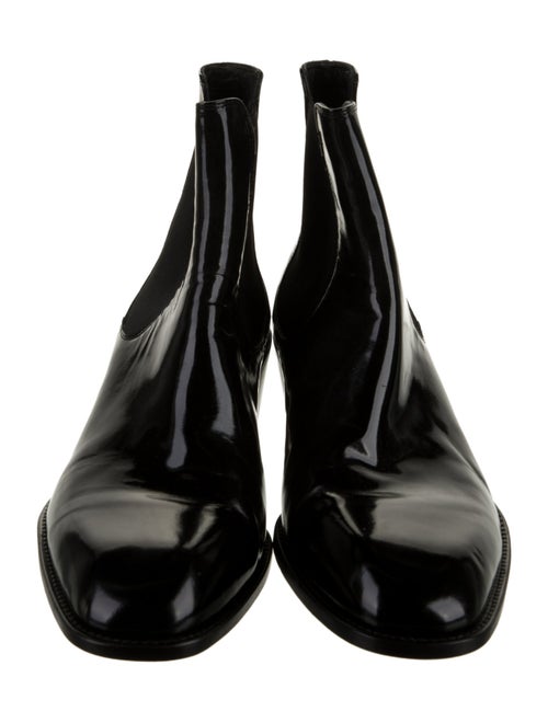 Tom Ford Patent Leather Chelsea Boots