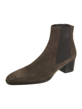 Tom Ford Suede Chelsea Boots