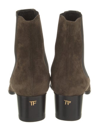 Tom Ford Suede Chelsea Boots