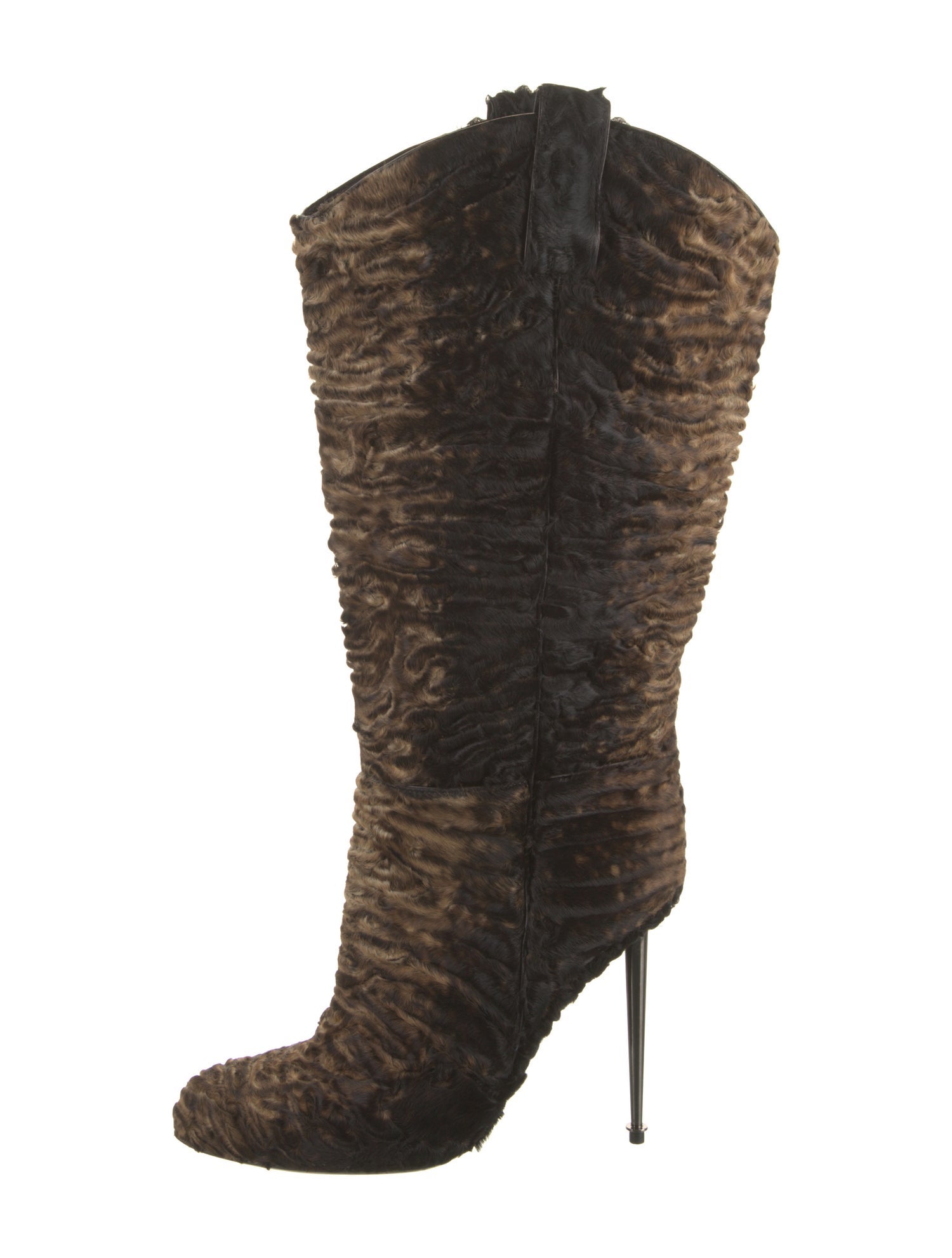 Tom Ford Fur Printed Boots