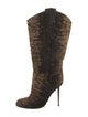 Tom Ford Fur Printed Boots