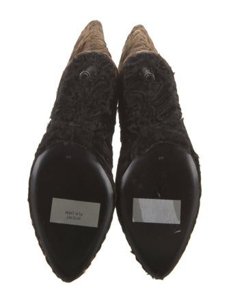 Tom Ford Fur Printed Boots