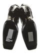 Tom Ford Patent Leather Animal Print Lace-Up Boots