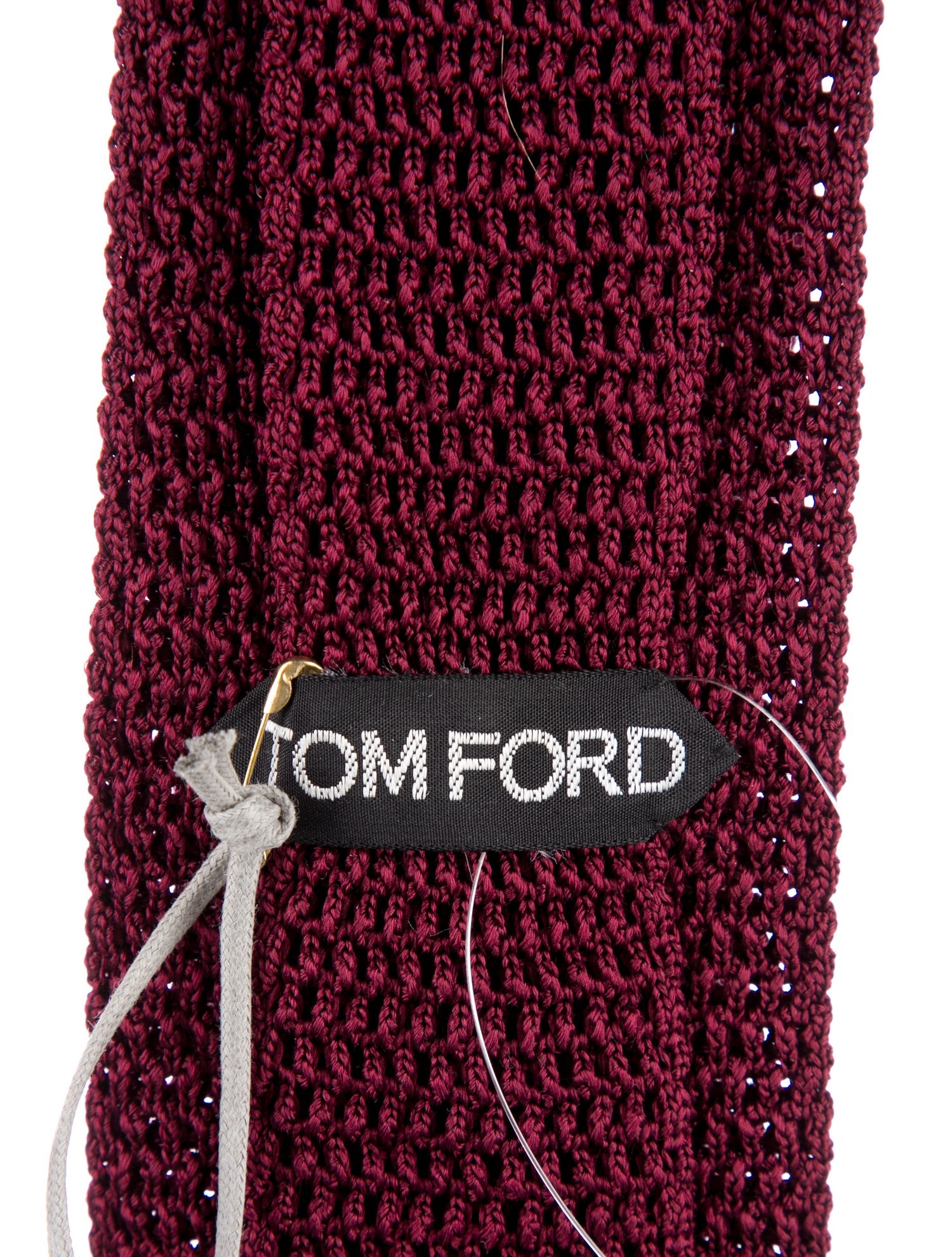 Tom Ford solid silk tie