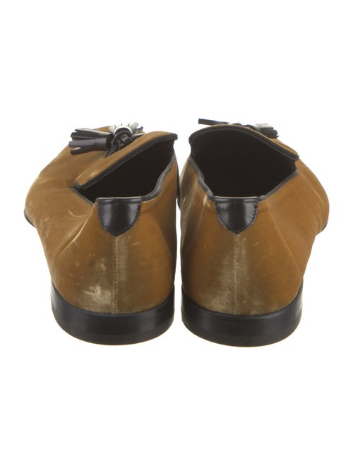 Tom Ford Velvet Tassel Accents Dress Loafers
