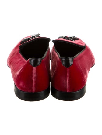 Tom Ford Velvet Tassel Accents Loafers