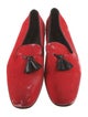 Tom Ford Velvet Tassel Accents Loafers