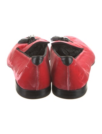Tom Ford Velvet Tassel Accents Loafers