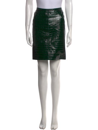 Tom Ford Leather Mini Skirt