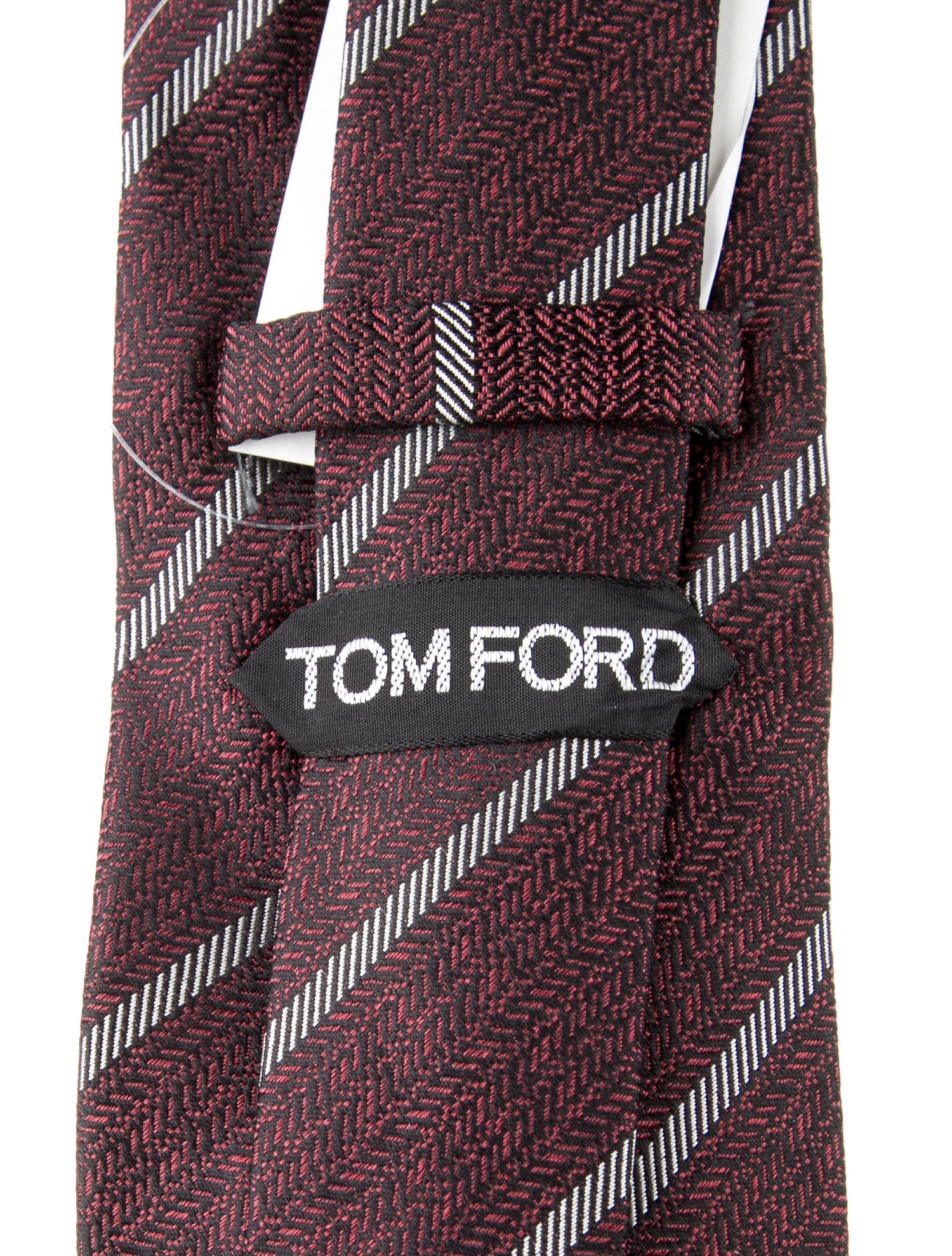 Tom Ford pattern silk tie
