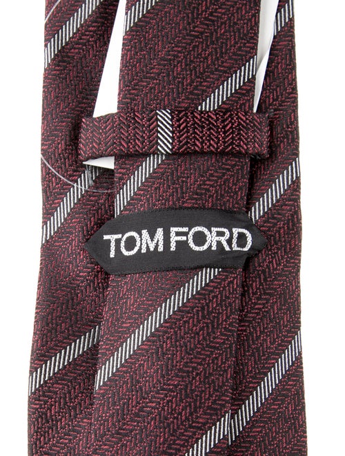 Tom Ford pattern silk tie