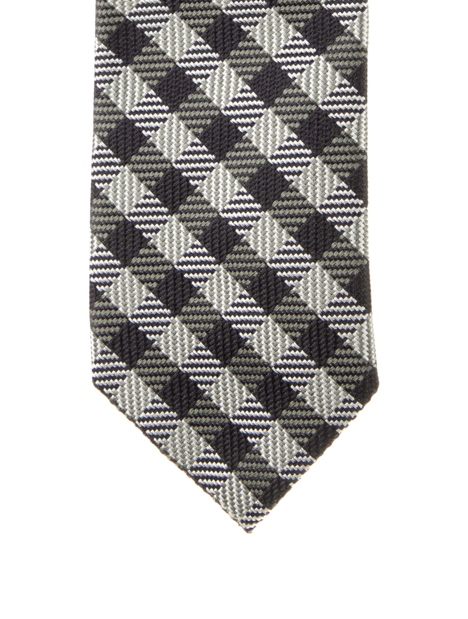 Tom Ford pattern silk tie