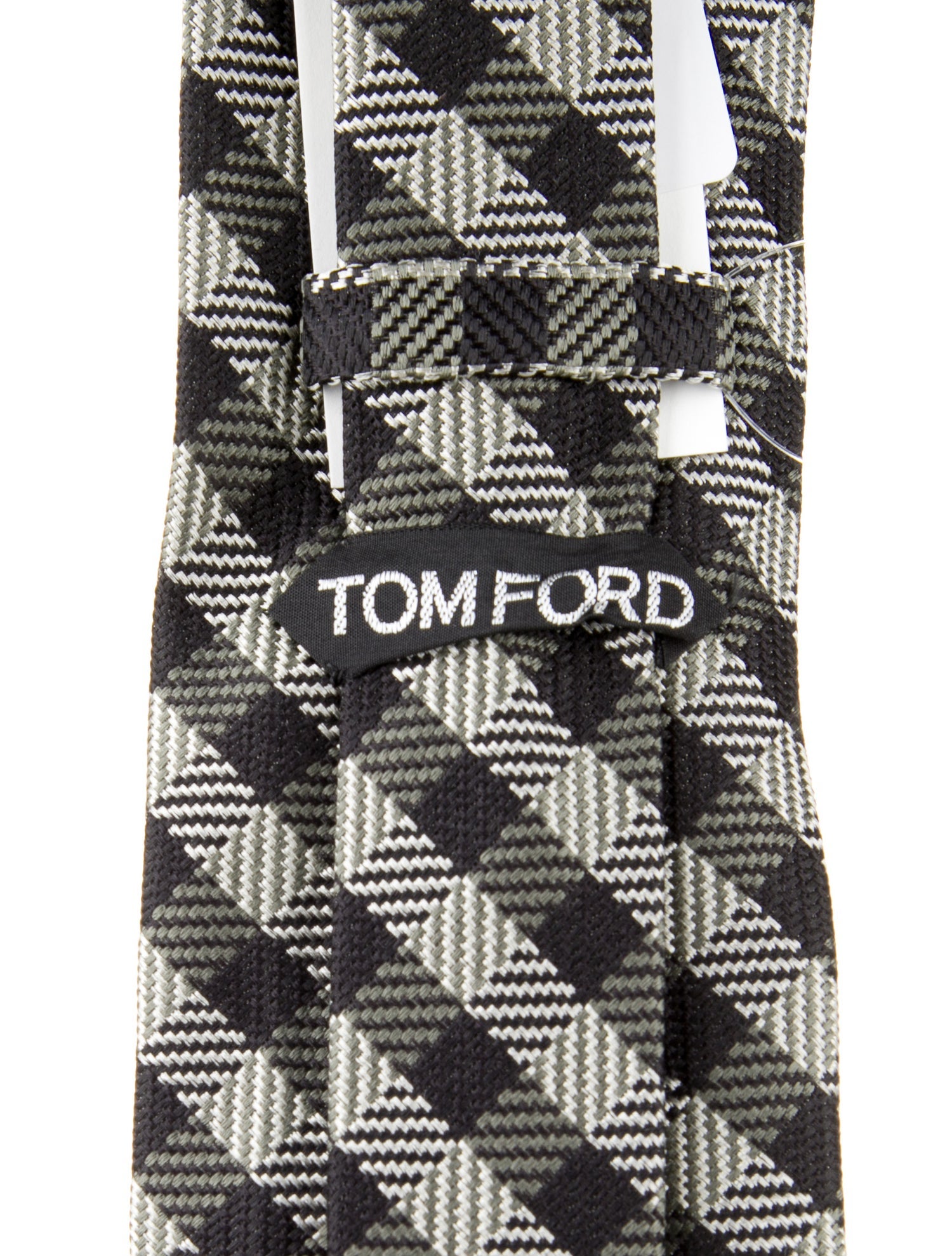 Tom Ford pattern silk tie