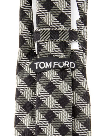 Tom Ford pattern silk tie