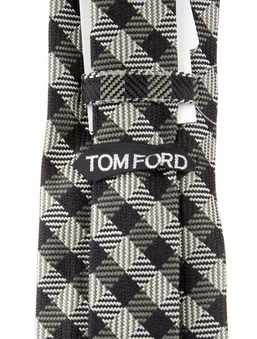 Tom Ford pattern silk tie
