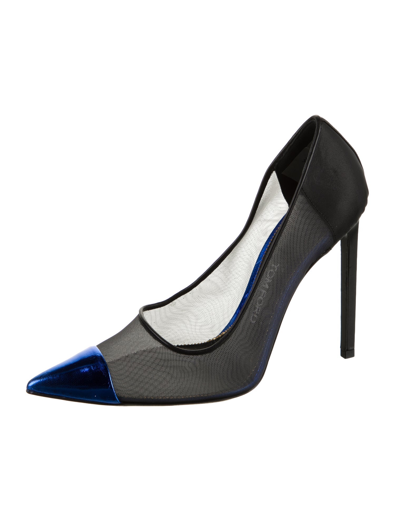 Tom Ford Mesh Colorblock Pattern Pumps