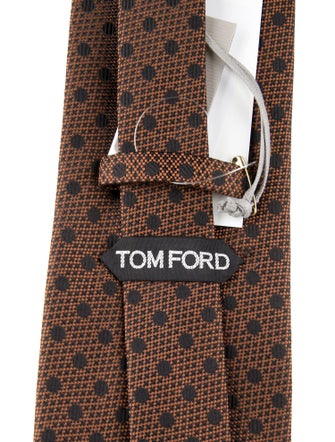 Tom Ford pattern silk tie