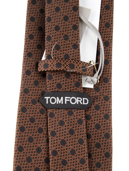 Tom Ford pattern silk tie