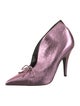 Tom Ford Leather Bow Accents Pumps