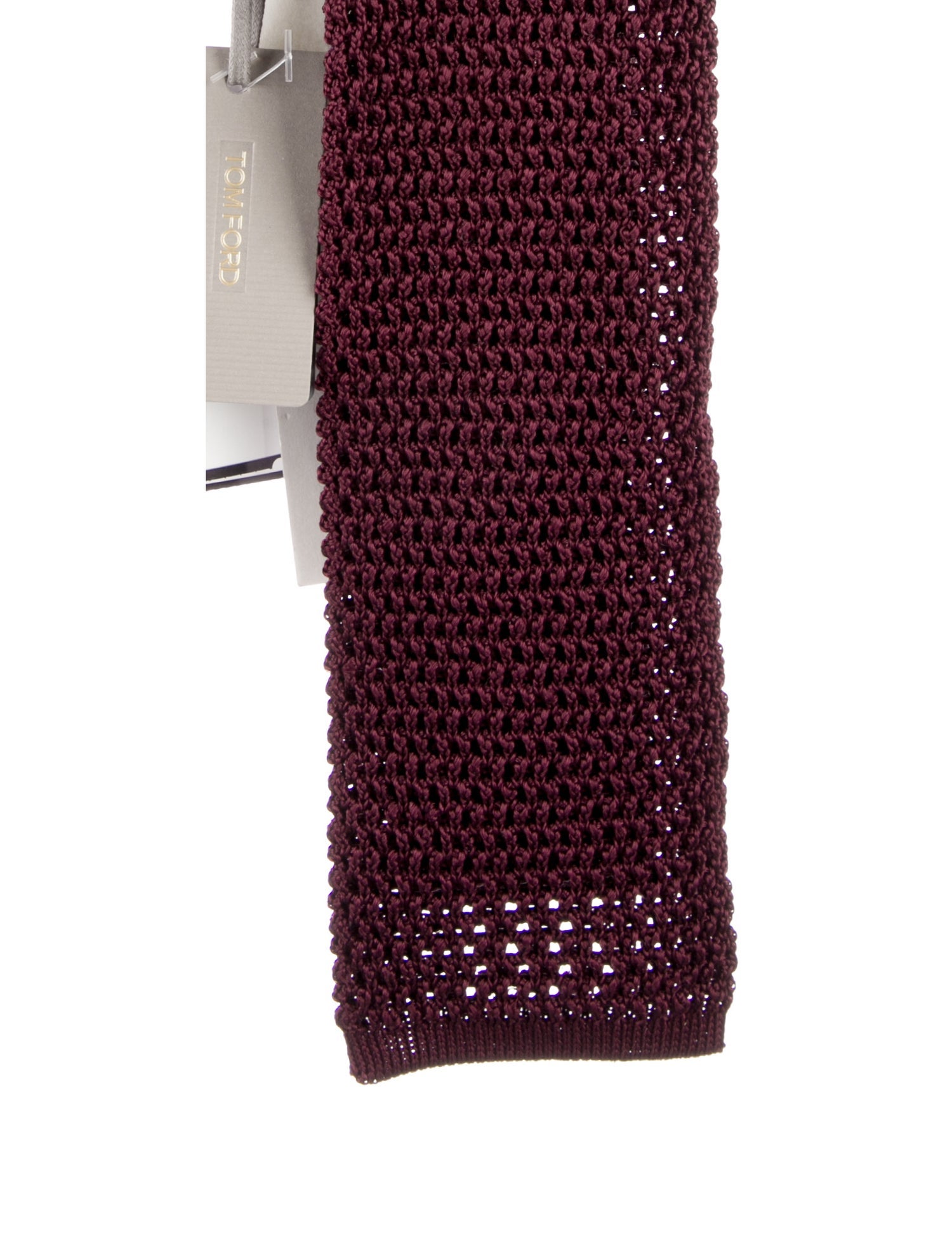Tom Ford solid silk tie