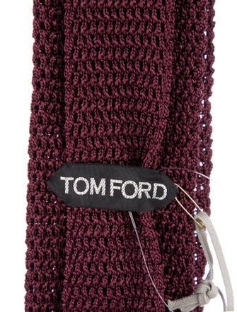 Tom Ford solid silk tie