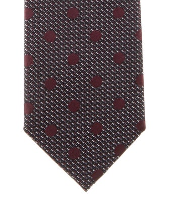Tom Ford pattern silk tie