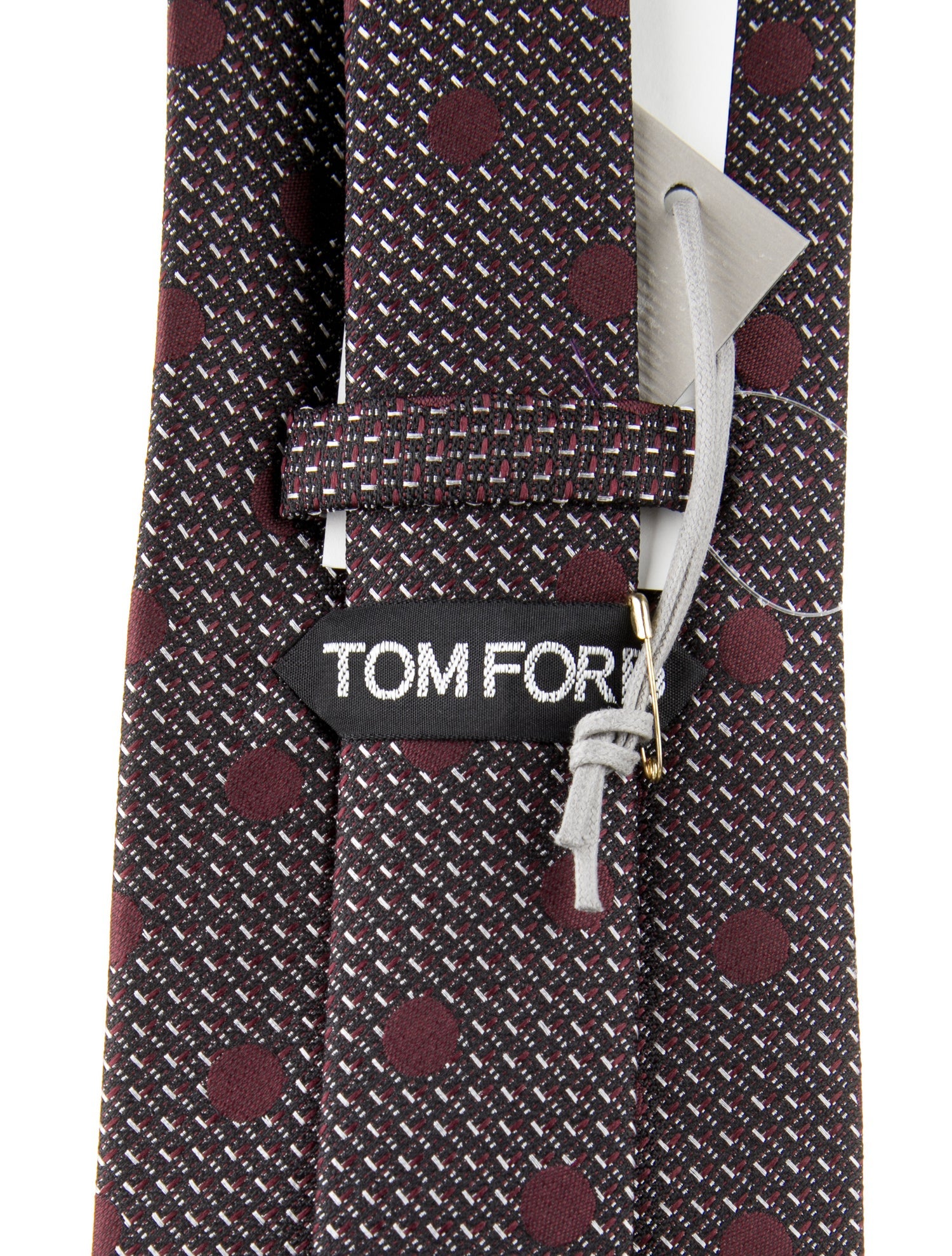 Tom Ford pattern silk tie