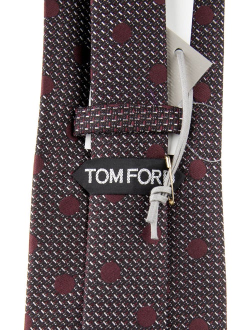 Tom Ford pattern silk tie