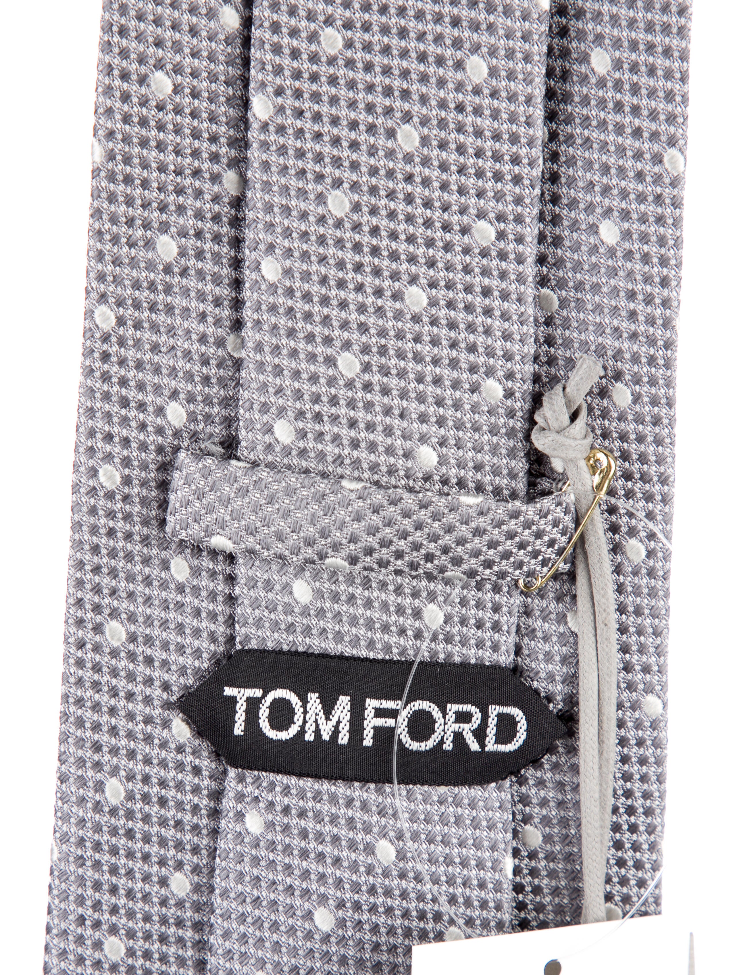 Tom Ford pattern silk tie