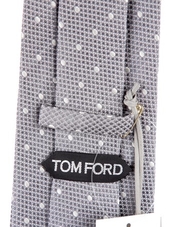 Tom Ford pattern silk tie